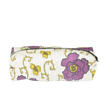 Tallentire House Cosmetics Purse Russian Flower Grape Wine Oil Yellow
