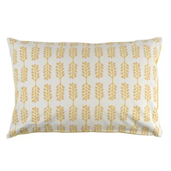 Tallentire House Cushion 60x40 Stem Cameo Rose Oil Yellow