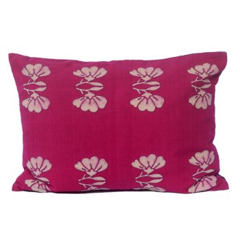 Tallentire House Cushion Silk Lotus Pink