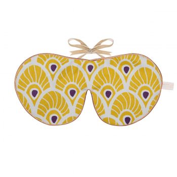 Tallentire House Eye Mask Feather Oil Yellow