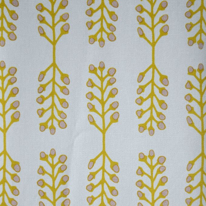 Tallentire House Fabrics Q2 Stem Cameo Rose Oil Yellow