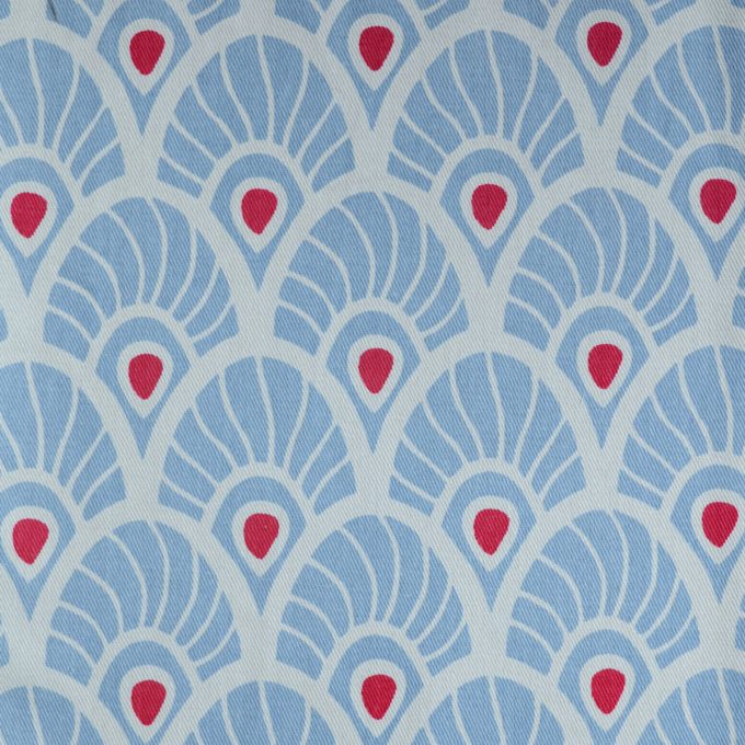 Tallentire House Fabrics Twill Feather Forget Me Knot