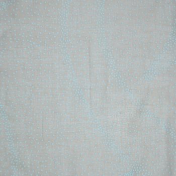 Tallentire House Fabrics Voile Dots Sea Green Chalk Blue